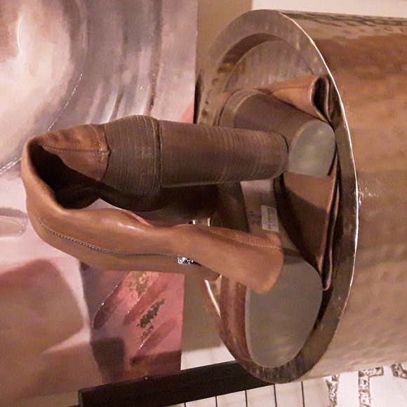 Vic Matie Italian leather platform boots - Picture 4 of 7